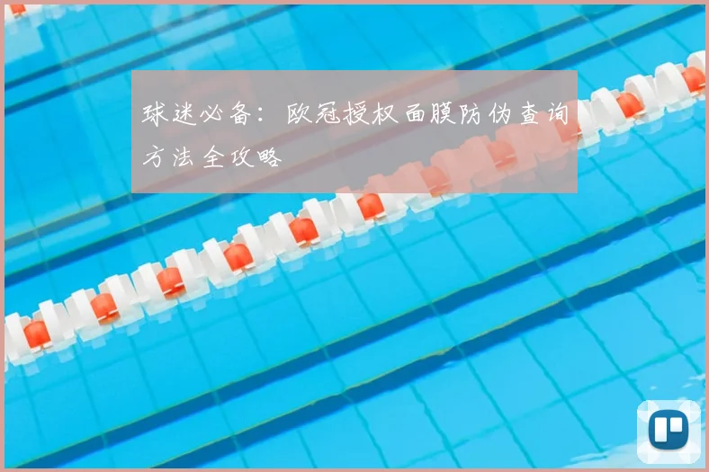 球迷必备:欧冠授权面膜防伪查询方法全攻略