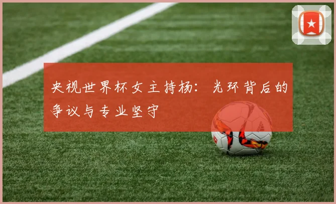 央视世界杯女主持杨：光环背后的争议与专业坚守