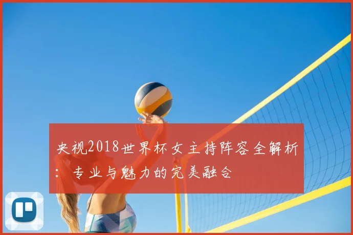 央视2018世界杯女主持阵容全解析：专业与魅力的完美融合